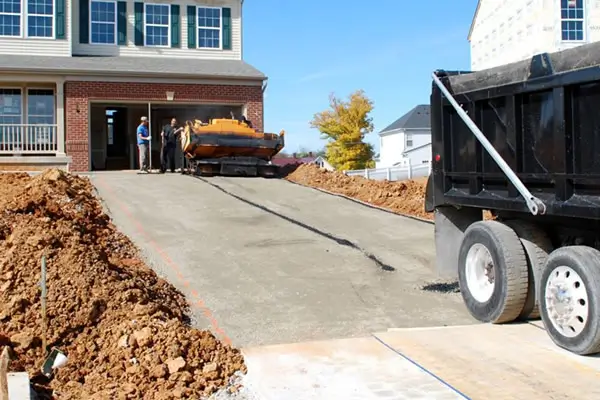 Process of Installing new driveway